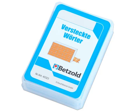 Betzold Hidden Words - Cards for the Magic Cylinder