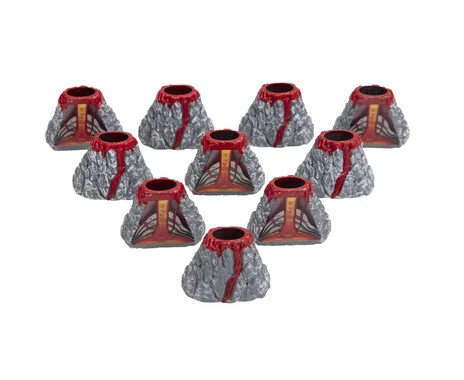 Betzold volcano model, set of 10