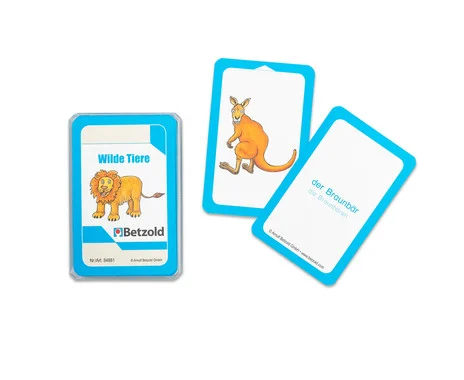 Betzold Wild Animals - Cards for the Magic Cylinder