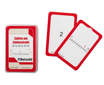 Betzold Numbers on the Number Line - Cards for the Magic Cylinder