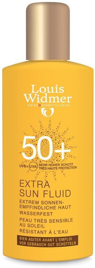 louis Widmer Extra Liquid Sunscreen- Baby Unscented SPF 50 + 100ml