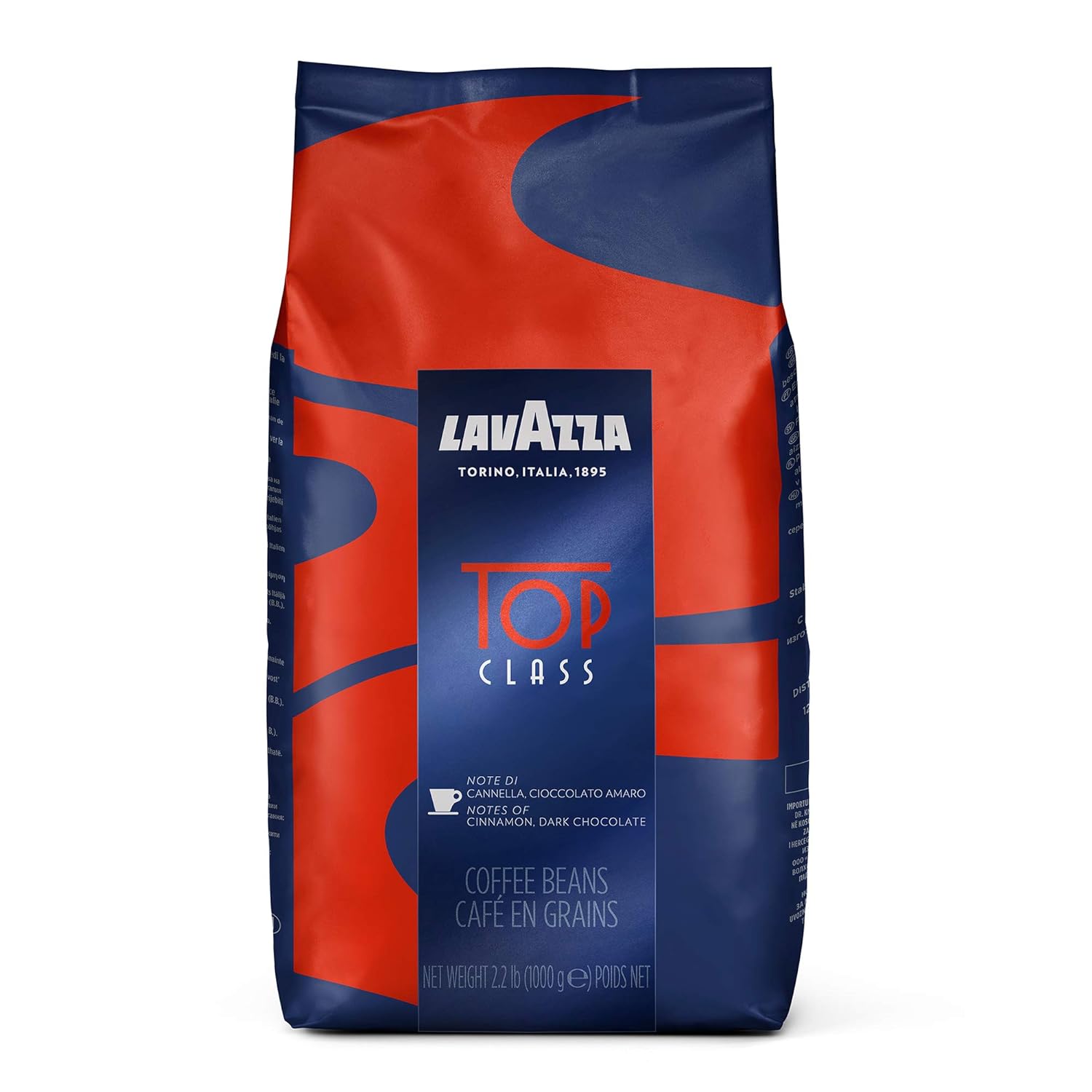 Lavazza Coffee Espresso Top Class, Whole Beans, Bean Coffee, 1000 g