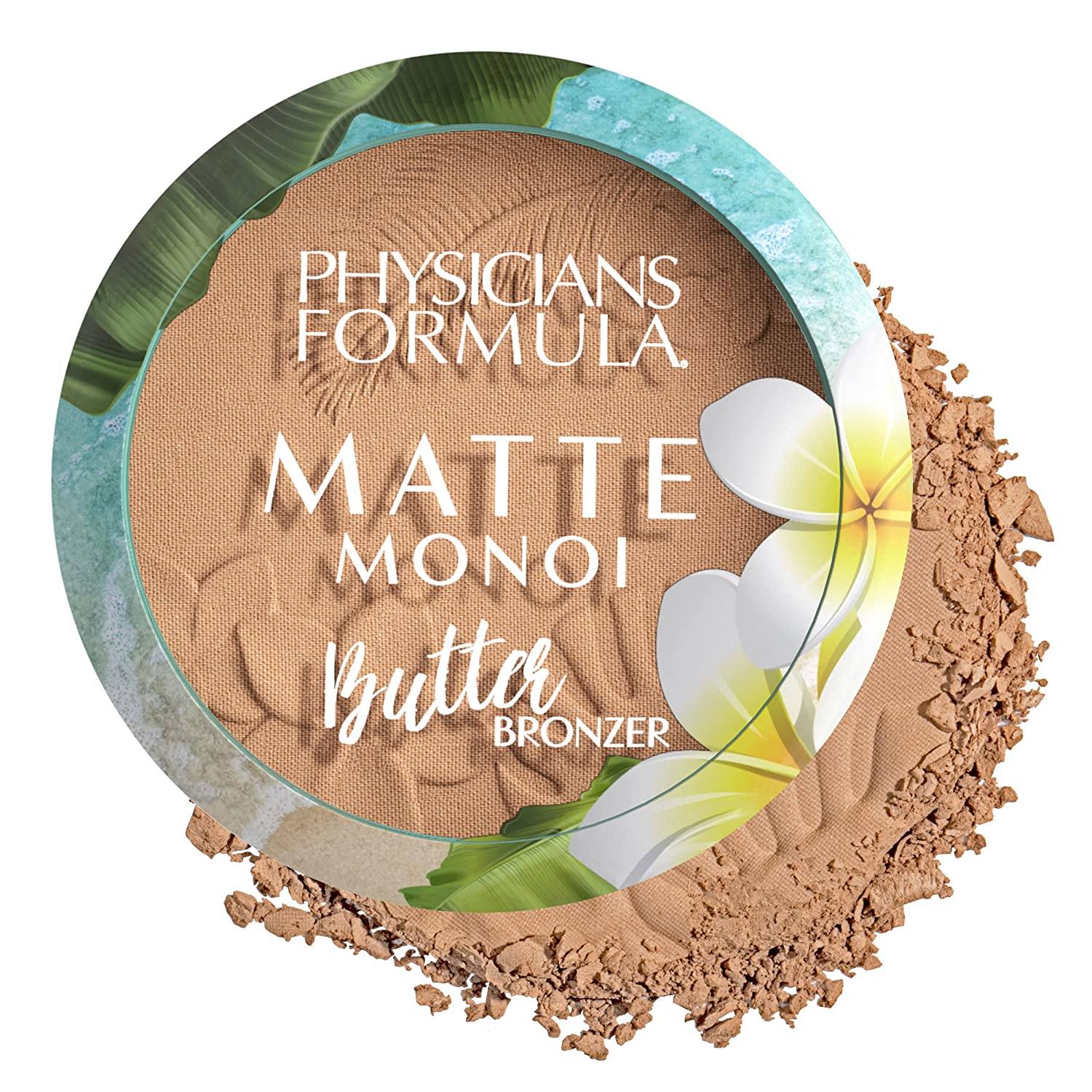 formula Physicians Formula, Matte Monoi Butter Bronzer, Long-Lasting Bronzing Powder with Monoi Butter, Murumuru Butter, Cupuaçu Butter, Tucuma Butter, Essential Fatty Acids - Provitamins, Matte Bronzer, ‎light