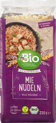 dmBio Mie-spelt noodles, 250 g
