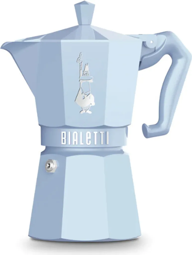 BIALETTI Moka Exclusive 6 Azure Blue Cups