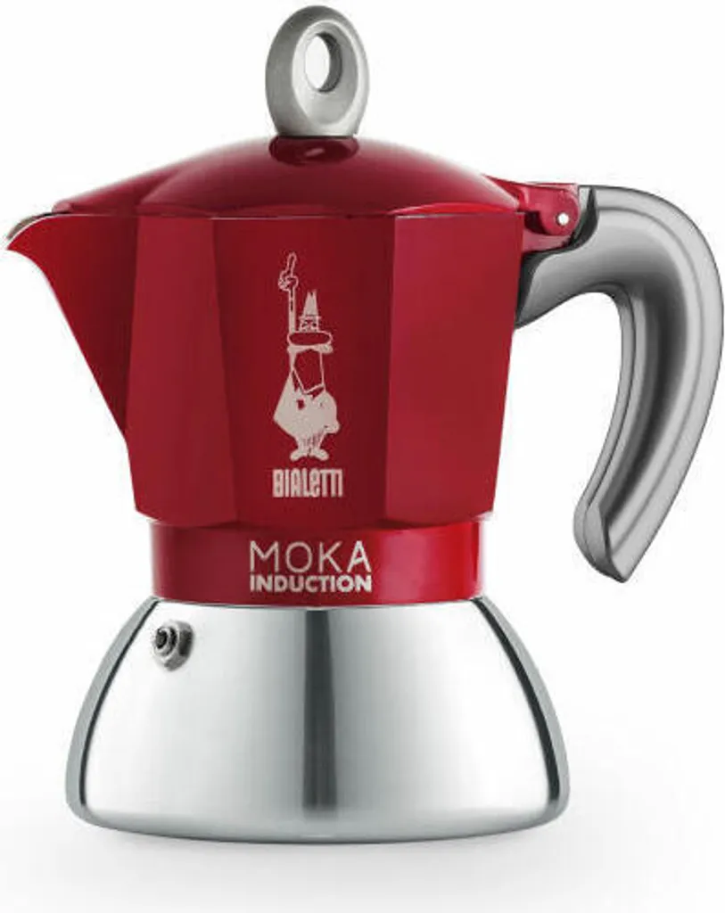 Bialetti Moka Induction red Main container volume: 0.100 l