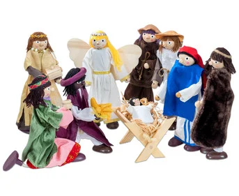 Bendable Nativity Figure Set XXL