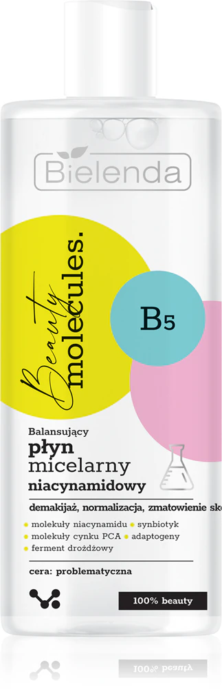 Bielenda Beauty Molecules micellar water for impure skin