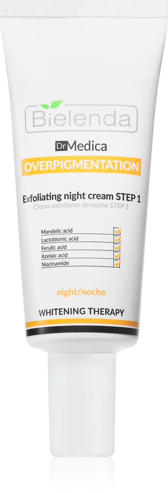 Bielenda Dr Medica Overpigmentation Night Face Cream with Peeling Effect