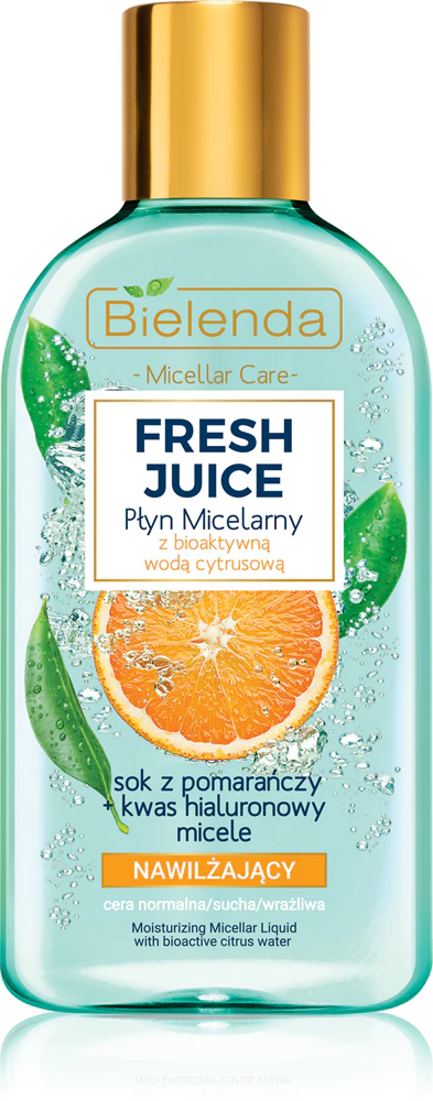 Bielenda Fresh Juice Orange moisturizing micellar water