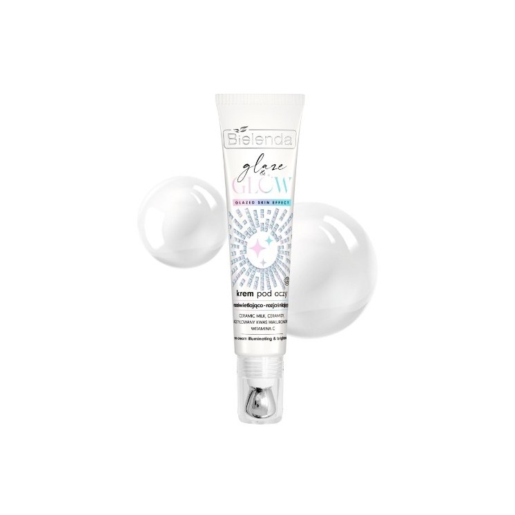 Bielenda Glaze & Glow Illuminating and brightening eye cream glazed skin effect 15 ml