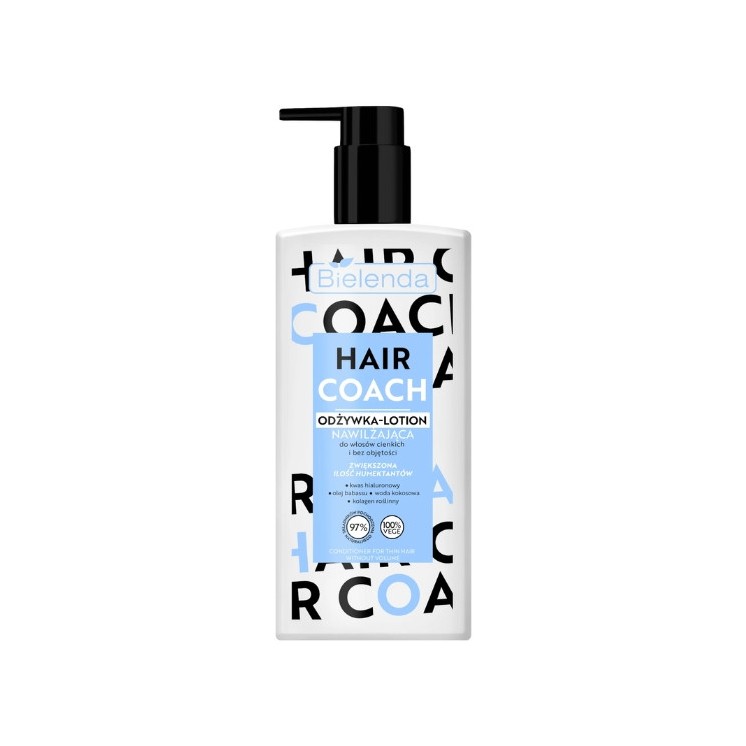 Bielenda Hair Coach moisturizing conditioner-lotion for thin and volumeless hair 280 ml (31-03-2026)