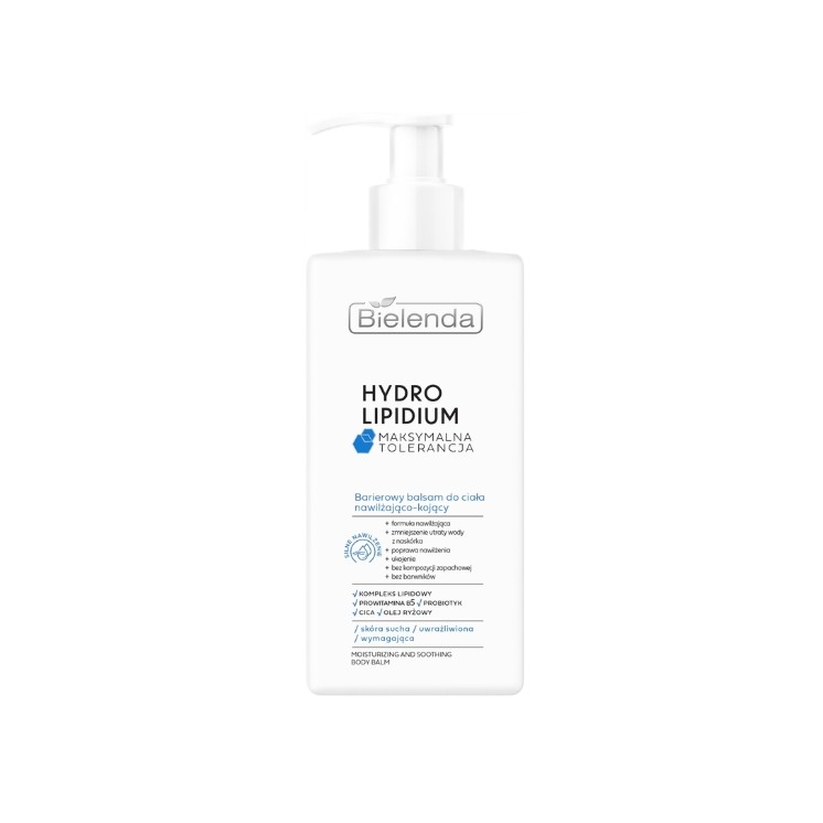 Bielenda Hydro Lipidium moisturizing and soothing barrier body balm 300 ml