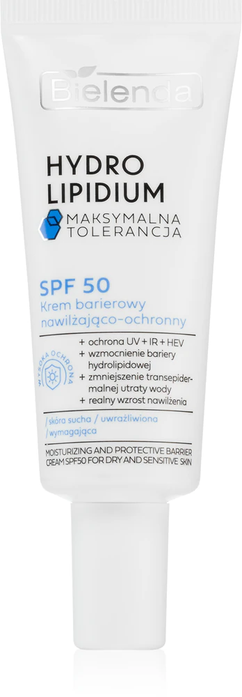 Bielenda HYDROLIPIDIUM hydrating and protective cream SPF 50