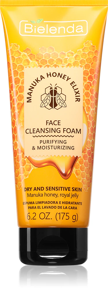 Bielenda Manuka Honey hydrating cleansing foam for very dry and sensitive skin