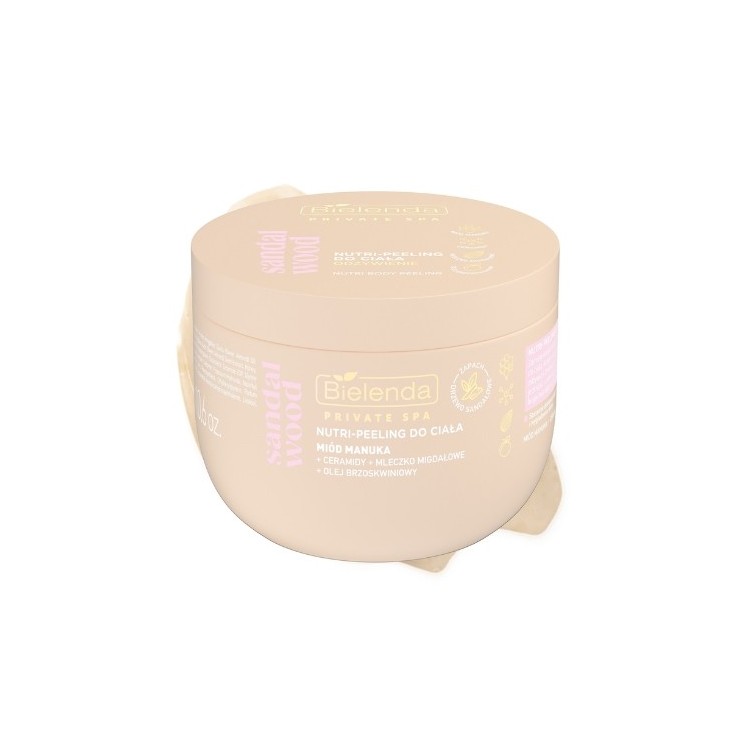 Bielenda PRIVATE SPA Nutri-nourishing body scrub with manuka honey Sandal Wood 300 ml