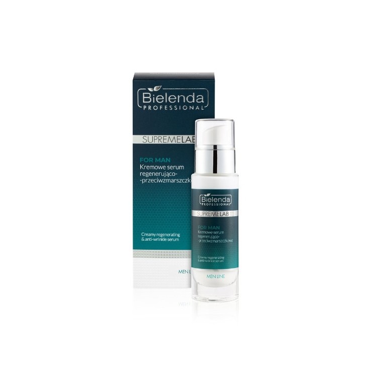 Bielenda Professional SUPREMELAB Men Line Creamy Regenerating and Anti-Wrinkle Face Serum 30 ml