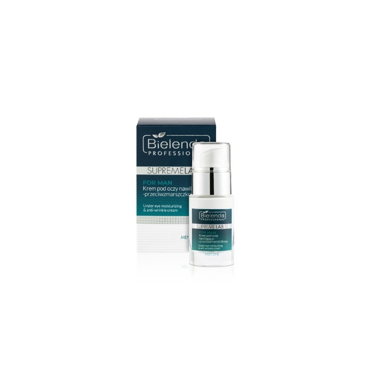 Bielenda Professional SUPREMELAB Men Line Moisturizing and Anti-Wrinkle Eye Cream 15 ml