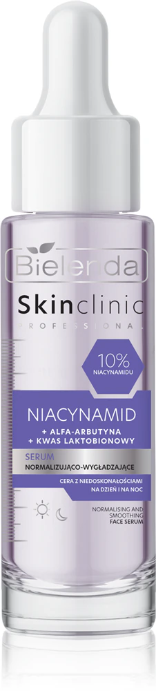 Bielenda Skin Clinic Professional Niacinamide smoothing serum to reduce facial skin imperfections
