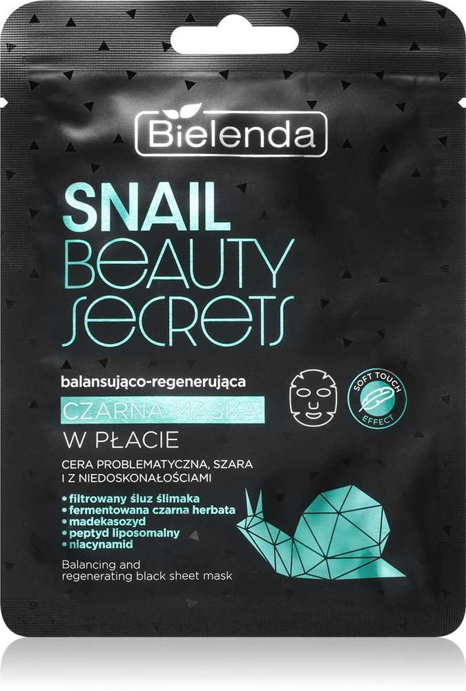 Bielenda Snail Beauty Secrets Regenerating Mask for Problematic Skin, Acne