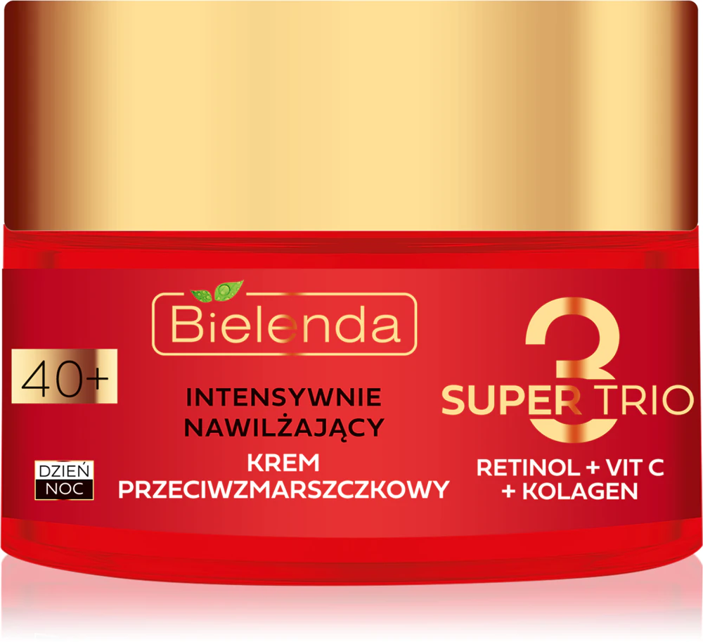 Bielenda Super Trio intensive, hydrating cream against wrinkles