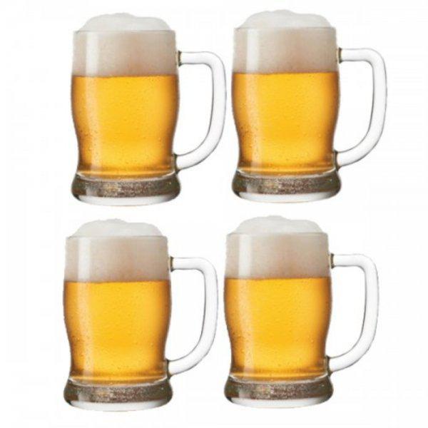 LEONARDO HOME Beer mug set Taverna glass (4 pieces) by LEONARDO
