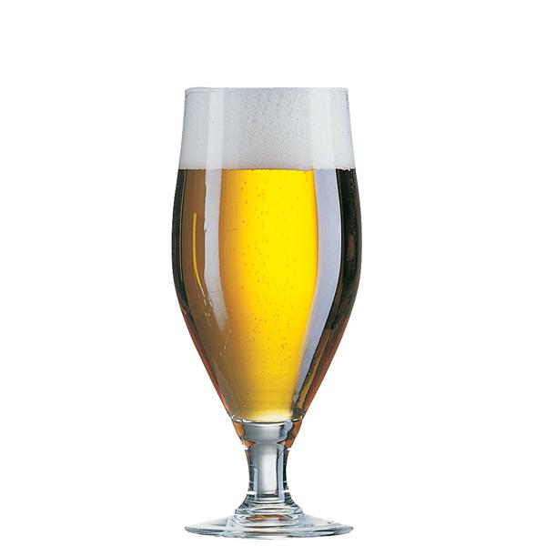 Arcoroc Beer tulip 50 Cervoise No. BT50F with filling line 0.4 liters |-|, contents: 500 ml, height: 194 mm