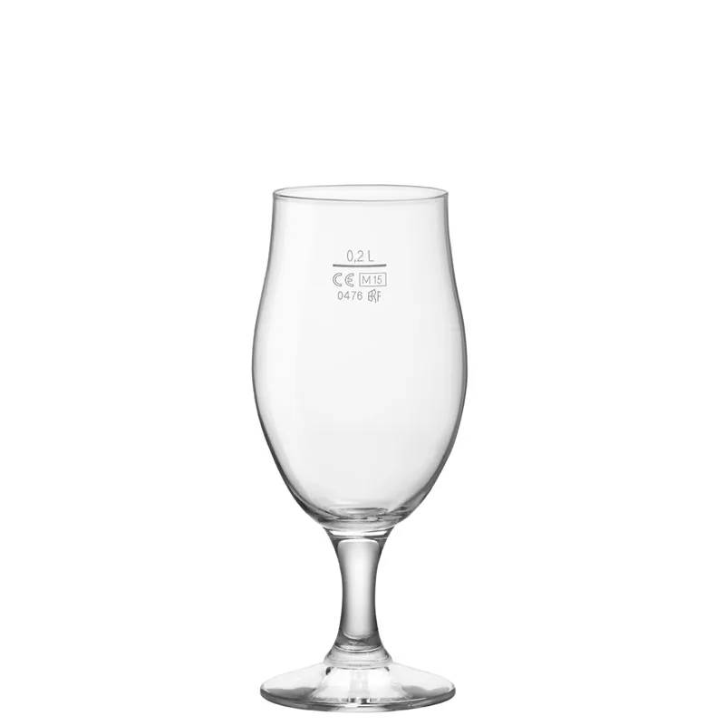 Executive beer tulip glass 26.1 cl with fill line 0.2 ltr. |-|, Contents: 261 ml, Height: 186 mm, 6 sets