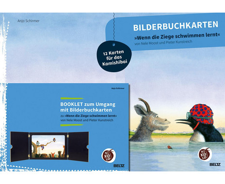 Picture book cards “When the goat learns to swim”