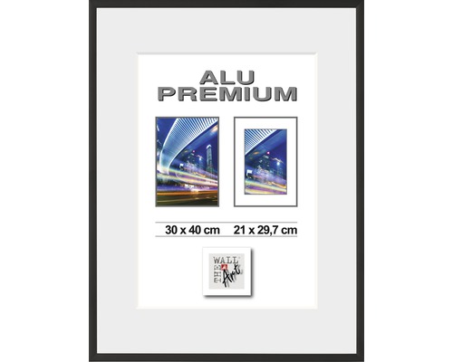 The Wall Aluminum picture frame Duo black 30x40 cm
