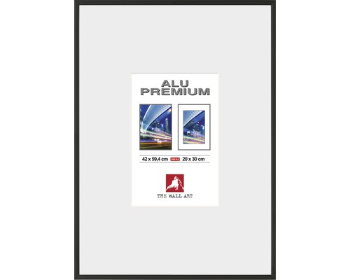 The Wall Aluminum picture frame Duo black 42x59.4 cm (DIN A2)