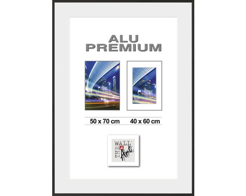 The Wall Aluminum picture frame Duo black 50x70 cm