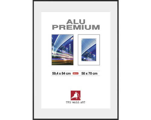 The Wall Aluminum picture frame Duo black 59.4x84 cm (DIN A1)