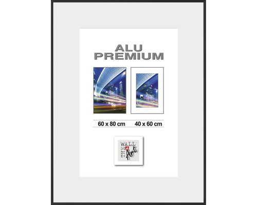 The Wall Aluminum picture frame Duo black 60x80 cm
