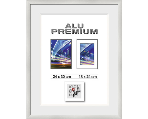 The Wall Photo frame aluminum duo silver 24x30 cm
