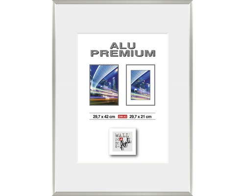 The Wall Photo frame aluminum duo silver 29.7x42 cm (DIN A 3)