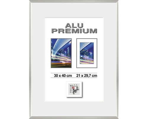 The Wall Photo frame aluminum duo silver 30x40 cm