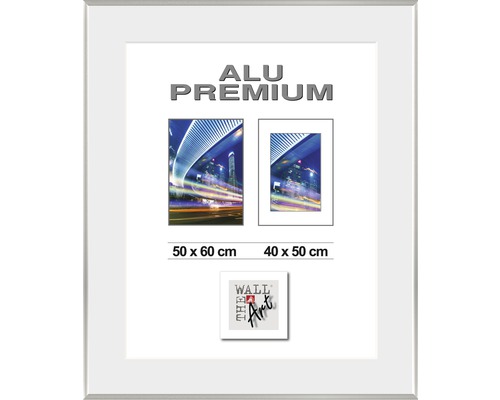The Wall Photo frame aluminum duo silver 50x60 cm