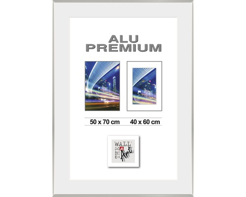 The Wall Photo frame aluminum duo silver 50x70 cm