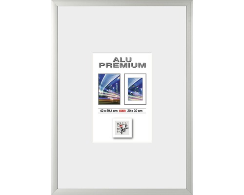 The Wall Picture frame aluminum Quattro silver 42x59.4 cm (DIN A 2)