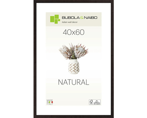 Bubola&Naibo Picture frame wood BASIC brown 40x60 cm