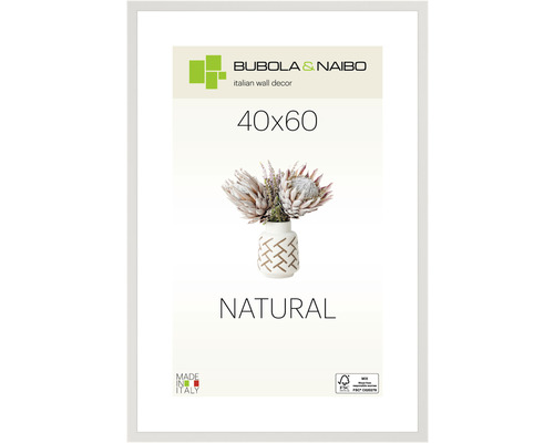 Bubola&Naibo Picture frame wood BASIC white 40x60 cm
