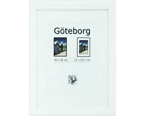 The Wall Gothenburg wooden picture frame white 30x40 cm