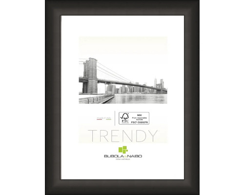 Bubola&Naibo TRENDY wooden picture frame black 30x40 cm
