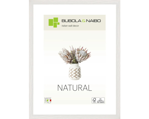 Bubola&Naibo Wooden picture frame TRENDY white 70x100 cm