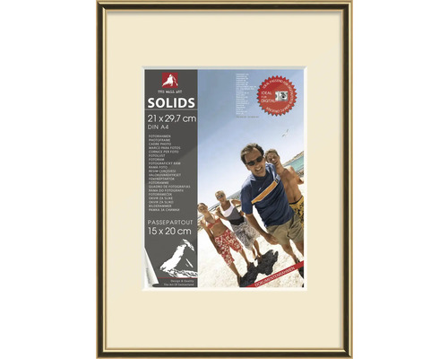 The Wall Photo frame plastic gold 21x29.7 cm (DIN A4)