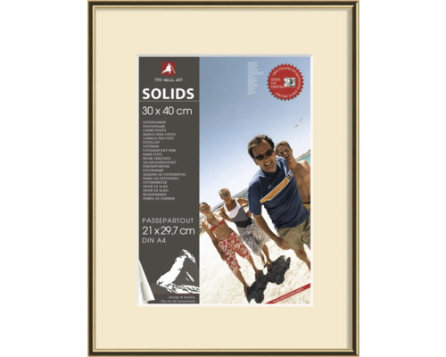 The Wall Photo frame plastic gold 30x40 cm