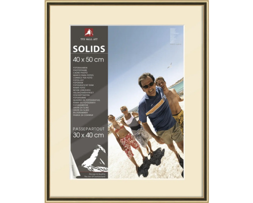 The Wall Photo frame plastic gold 40x50 cm