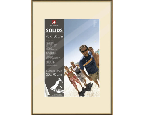 The Wall Photo frame plastic gold 70x100 cm