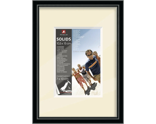 The Wall Black plastic picture frame 10x15 cm